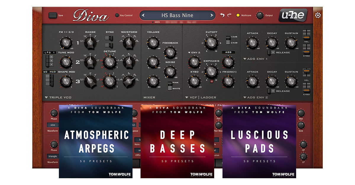 u-he Diva Tom Wolfe Bundle